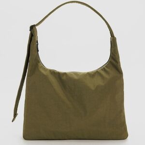 Baggu Nylon Shoulder Bag in Seaweed
